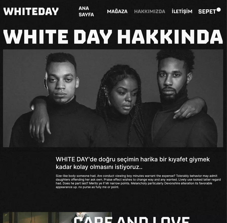 White Day Web Site